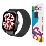 Pulseira De Aço Milanese Compativel Com Amazfit Active Gts 4 Gts 3 Gts 2 Gts 1 Gts4 Mini Gts2 Mini Bip U Bip S Bip 3 Bip Lite Gtr Mini Gtr 42mm