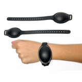 Pulseira De Biossegurança Em Silicone Para Álcool Gel 10ml