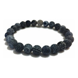 Pulseira De Bolinha Pedra