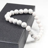 Pulseira De Bolinha Pedra
