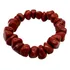 Pulseira De Cascalho Jaspe Vermelho Pedra De Proteção Chakra