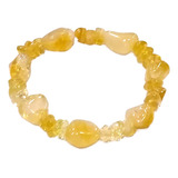 Pulseira De Citrino Pedra