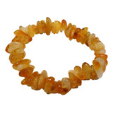 Pulseira De Citrino Pedra