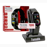 Pulseira De Corrida Com Monitor Cardíaco Tomate Mtr 33