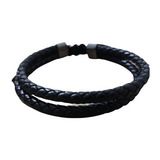 Pulseira De Couro Dupla