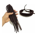 Pulseira De Couro Marrom