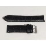 Pulseira De Couro Relógio Festina 20mm Preto