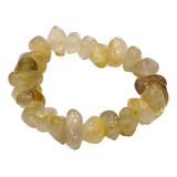 Pulseira De Cristal Rutilado