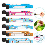 Pulseira De Identificação Infantil Impermeável 3 Unidades