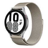 Pulseira De Metal Magnética Compatível Galaxy Watch 4 40 44