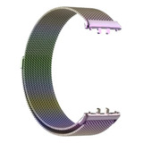 Pulseira De Metal Para Samsung Galaxy Fit 3 Sm r390
