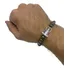Pulseira De Nossa Senhora Aparecida Com Strass E Hamatita 
