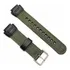 Pulseira De Nylon Compatível Relógio Casio Mrw-200h / W-800h Cor Verde