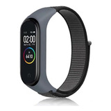 Pulseira De Nylon P Xiaomi Mi Band 3 4 5 Sport Velcro