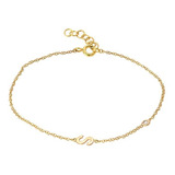 Pulseira De Ouro Feminina