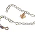 Pulseira De Ouro Feminina Com Pingente Trevo 19cm  Bracelete