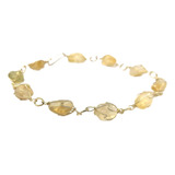 Pulseira De Pedra Citrino
