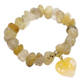 Pulseira De Pedra Cristal