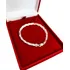 Pulseira De Prata 925 Feminina 3 Fios Trançados