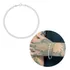 Pulseira De Prata 925 Legítima Masculina Grumet Italiana