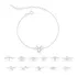  Pulseira De Prata Signo Cravejado - 12 Signos