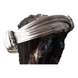 Pulseira De Rabo Elefante 20 Fios Prata 925