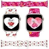 Pulseira De Relógio De Dia Dos Namorados 2023 Atualizada Para Troca De Presente Com Cartões Compatíveis Com Pulseira De Relógio 38/40/41/42/44/45/49mmiwatch Se Series 8 7 6 5 4 3 2 1, Pulseira De