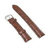 Pulseira De Relógio De Suor Universal Pulseiras De Relógio Com Fivela De Liga Ajustável Para Ferramentas De Restauração Pulseira De Reposição Confortável Marrom 