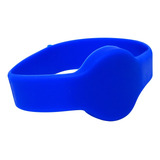 Pulseira De Silicone Azul Rfid Nice linear
