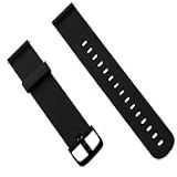 Pulseira De Silicone NSmart Compatível Com Amazfit BIP Amazfit Gtr 42mm Active 40mm E 44mm Galaxy Watch 42mm Gear S2 Classic Preto Nandos Store
