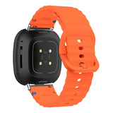 Pulseira De Silicone Para Fitbit Versa 3 versa 4 sense sense