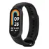 Pulseira De Silicone Trava Metalica Para Xiaomi Mi Band 8 Cor Preto