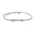  Pulseira De Tênis Uloveido Charm Fashion Infinity Knot Para