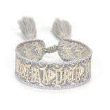 Pulseira Dior Cinza