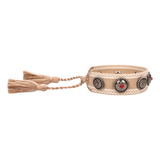 Pulseira Dior Tecido Bege