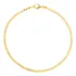 Pulseira Dourada Fina Masculina Folheado Envio Imediato