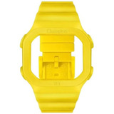 Pulseira E Caixa Para Relógio Champion Yot Amarelo