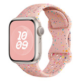 Pulseira Em Silicone Colorida Cdx Para Smartwatch 38 40 41mm