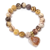 Pulseira Esferas 10mm Pedra
