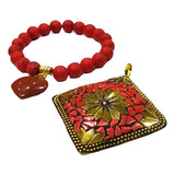 Pulseira Esferas Howlita Pedra