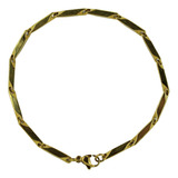 Pulseira Espelhada Bracelete Aco