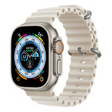 Pulseira Esportiva Oceano Silicone Ondulada Para Apple Watch