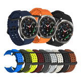 Pulseira Fecho Silicone Respirável Para Galaxy Watch 7 Ultra