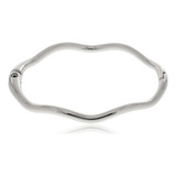 Pulseira Feminina Bracelete Ondulado