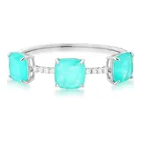 Pulseira Feminina Bracelete Pedra
