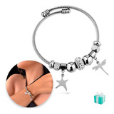 Pulseira Feminina Com Berloque