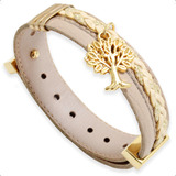 Pulseira Feminina Dourada De