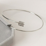 Pulseira Feminina Dourada Folheado