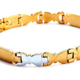 Pulseira Feminina Inox Ouro18kplated