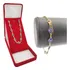 Pulseira Feminina Olho Grego Bracelete Folheado A Ouro 
